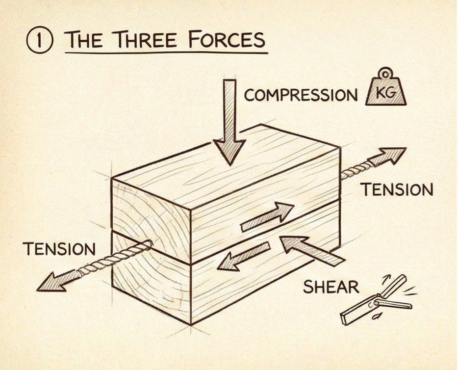 the 3 forces