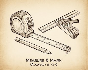 measure and mark