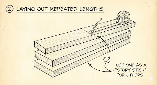 Layout Repeated Lengths