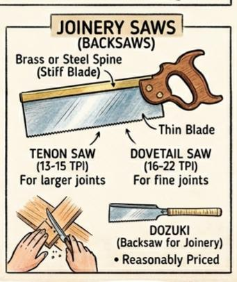 Joinery Saws