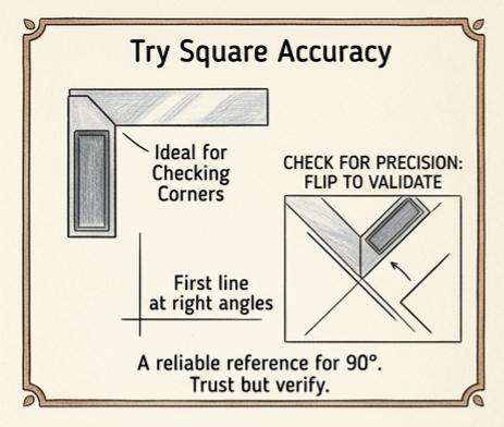 try square accuracy