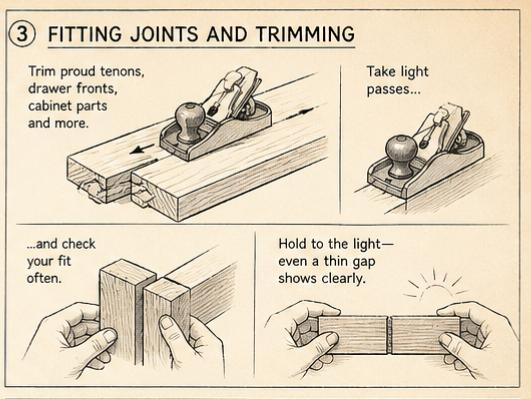 Fitting Joints and Trimming